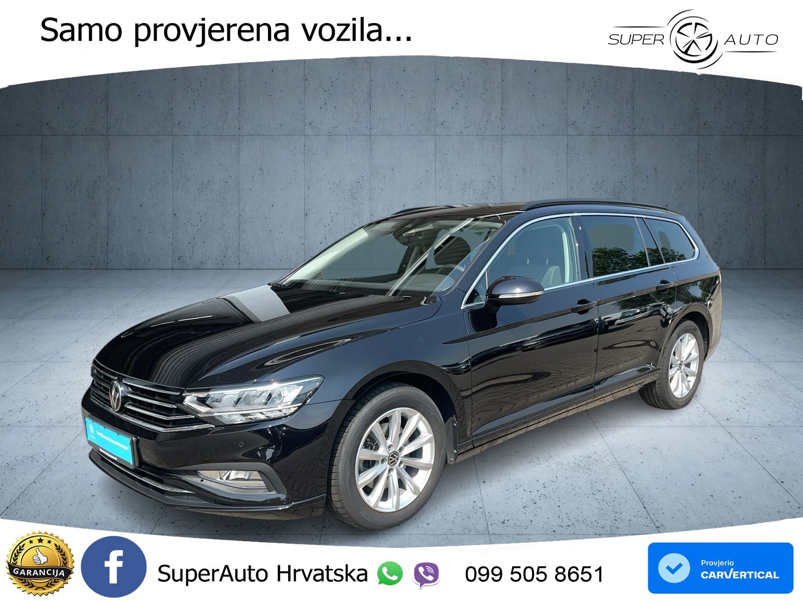 Volkswagen Passat Variant 2.0 TDI (150 KS) DSG Business LED+GR SJED+ACC
