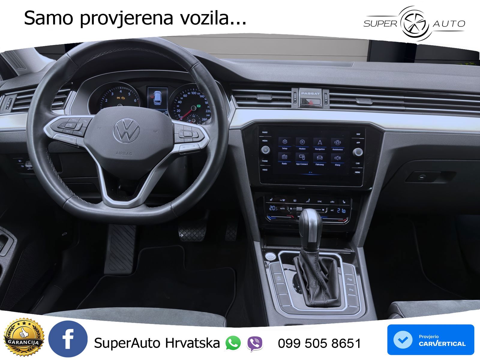 Volkswagen Passat Variant 2.0 TSI (190 KS) DSG Elegance LED+GR SJED+ACC