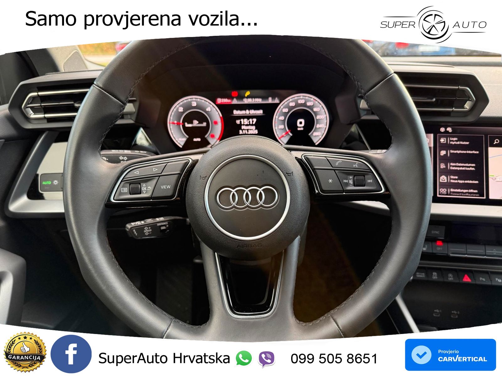 Audi A3 30 TDI (116 KS) advanced