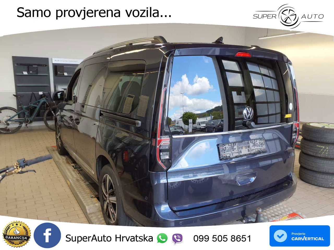 Volkswagen Caddy Maxi Style 1.5TSI +AHK+KAMERA+LED+ASSISTS+ 114 KS