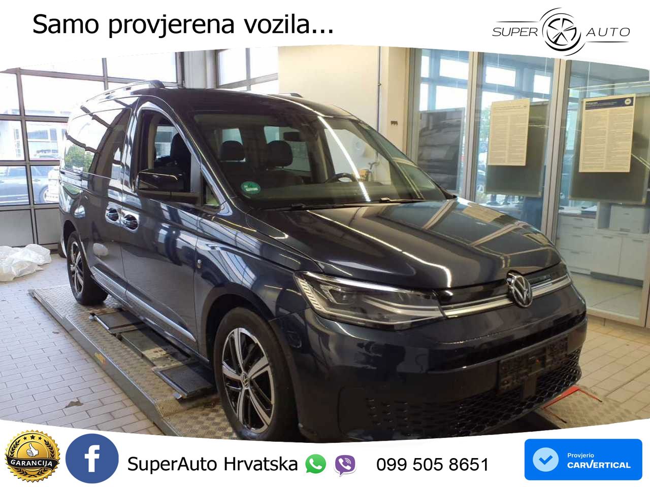 Volkswagen Caddy Maxi Style 1.5TSI +AHK+KAMERA+LED+ASSISTS+ 114 KS