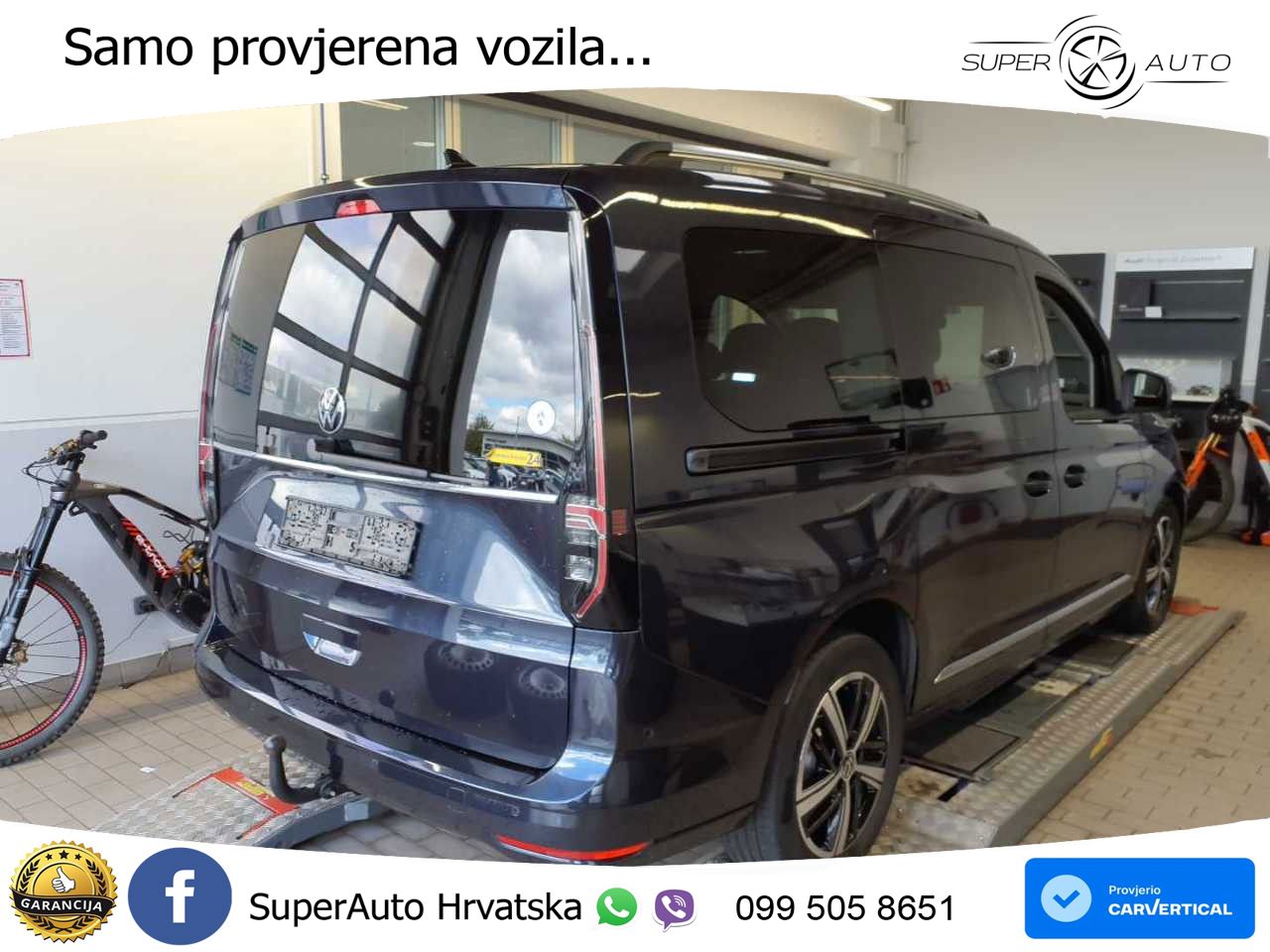 Volkswagen Caddy Maxi Style 1.5TSI +AHK+KAMERA+LED+ASSISTS+ 114 KS