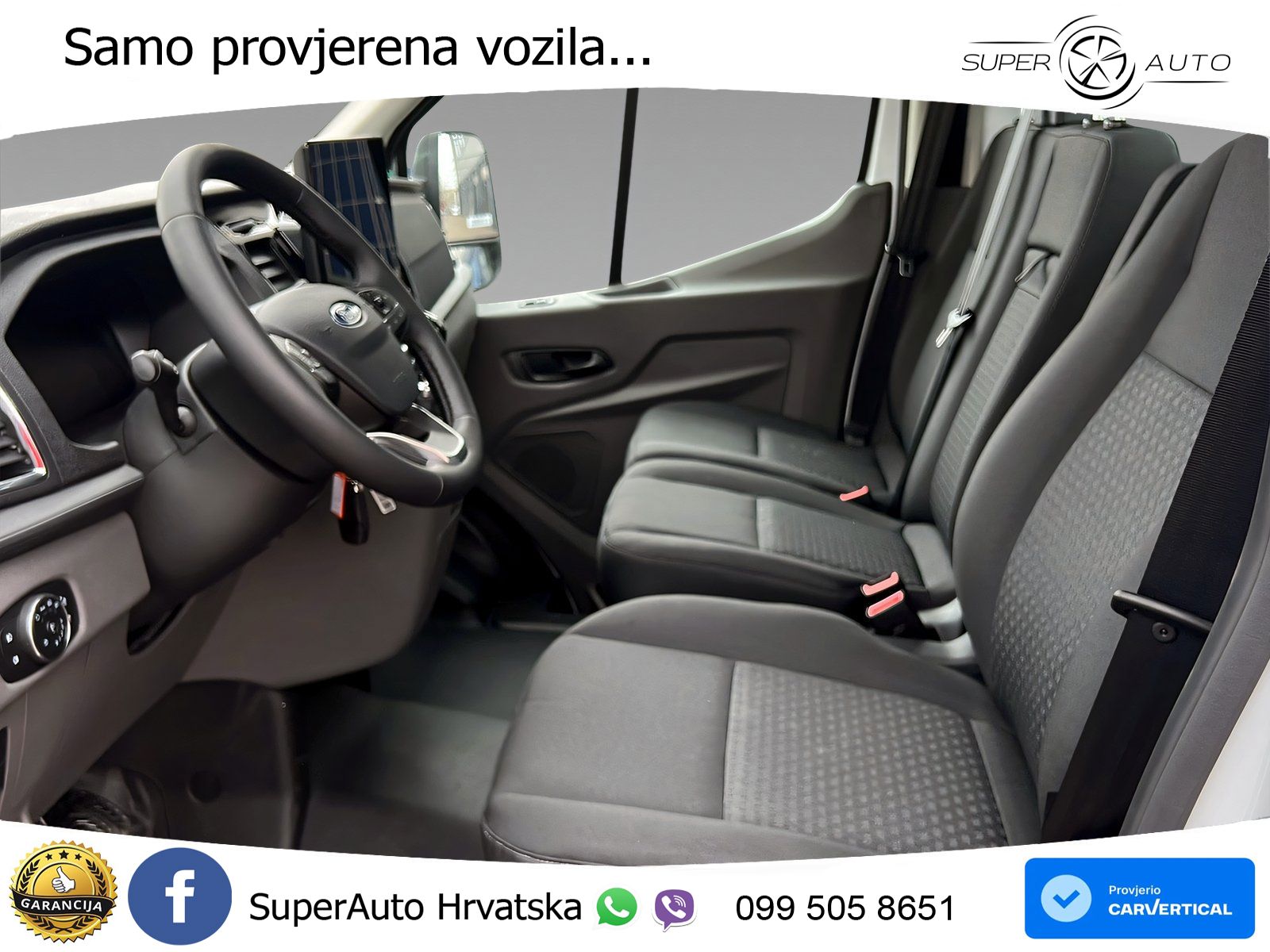 Ford Transit L2 3-SeiKipper TREND AHK, Allwetter, PDC 165 KS
