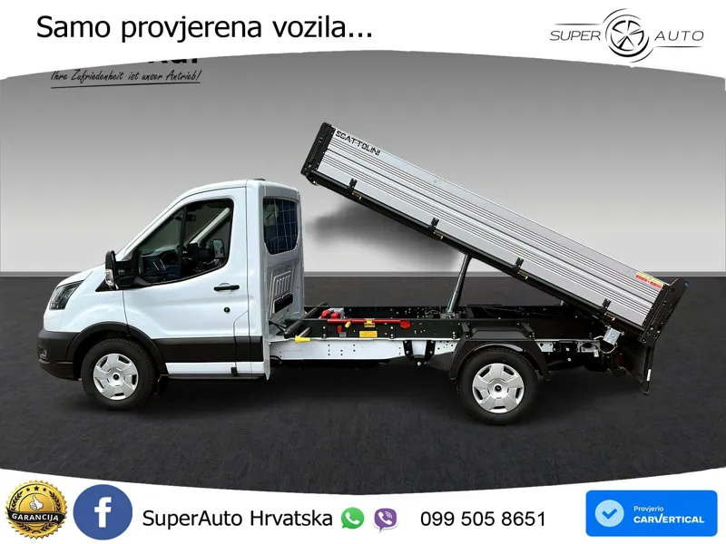 Ford Transit L2 3-SeiKipper TREND AHK, Allwetter, PDC 165 KS