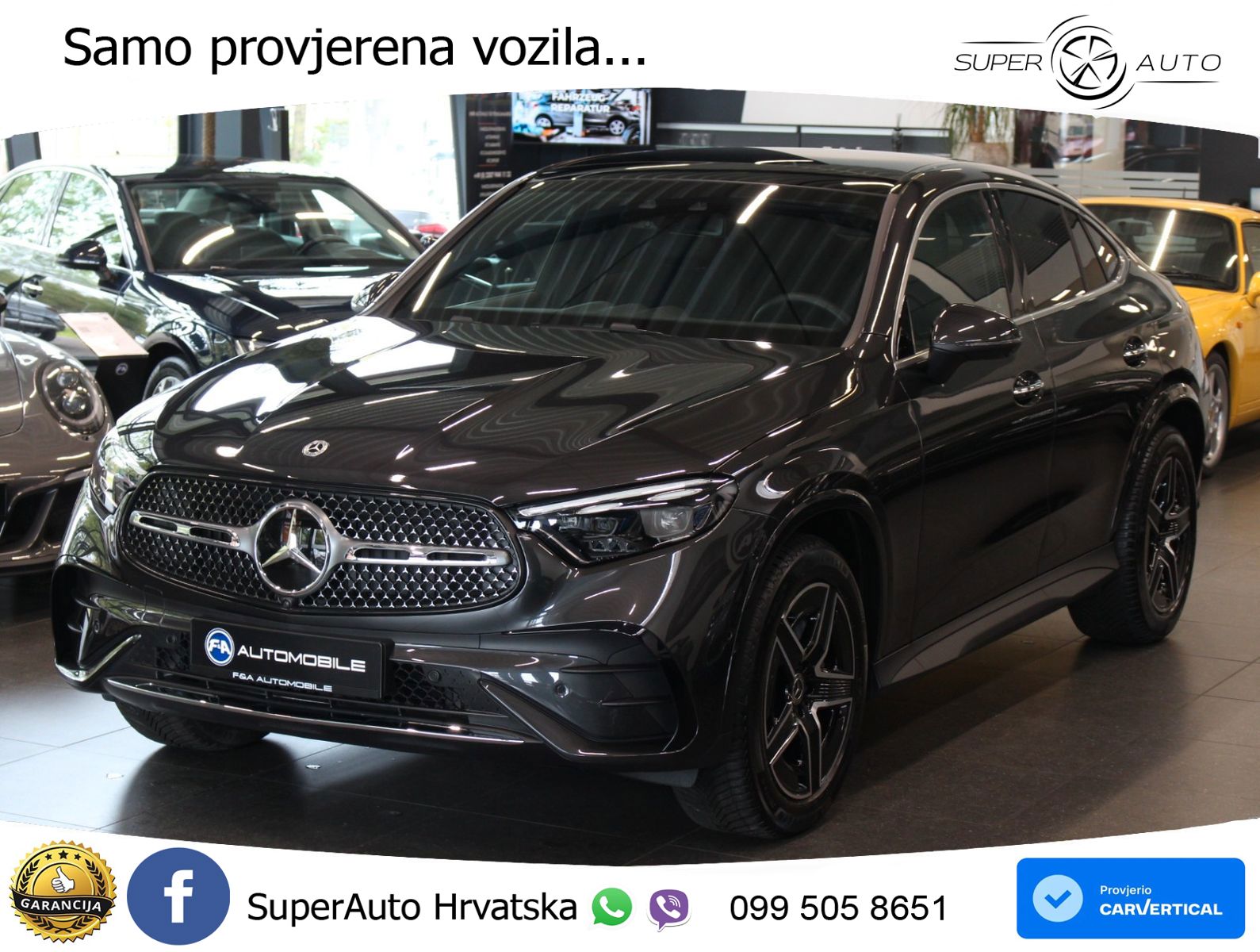 Mercedes GLC 220d (197 KS) 4MATIC 9G-TRONIC AMG ZRAČNI+ACC+GR SJED+360+PANO