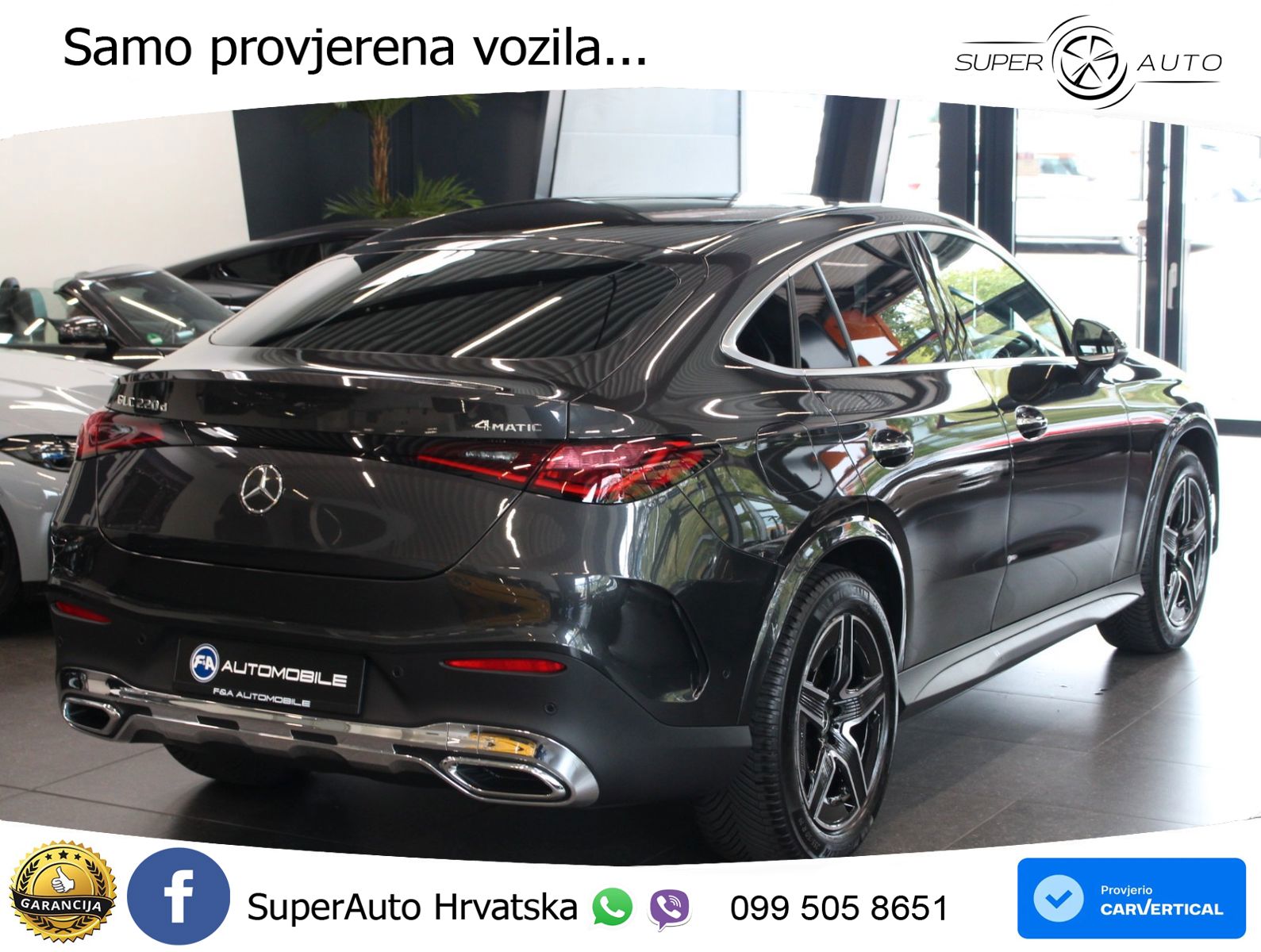 Mercedes GLC 220d (197 KS) 4MATIC 9G-TRONIC AMG ZRAČNI+ACC+GR SJED+360+PANO