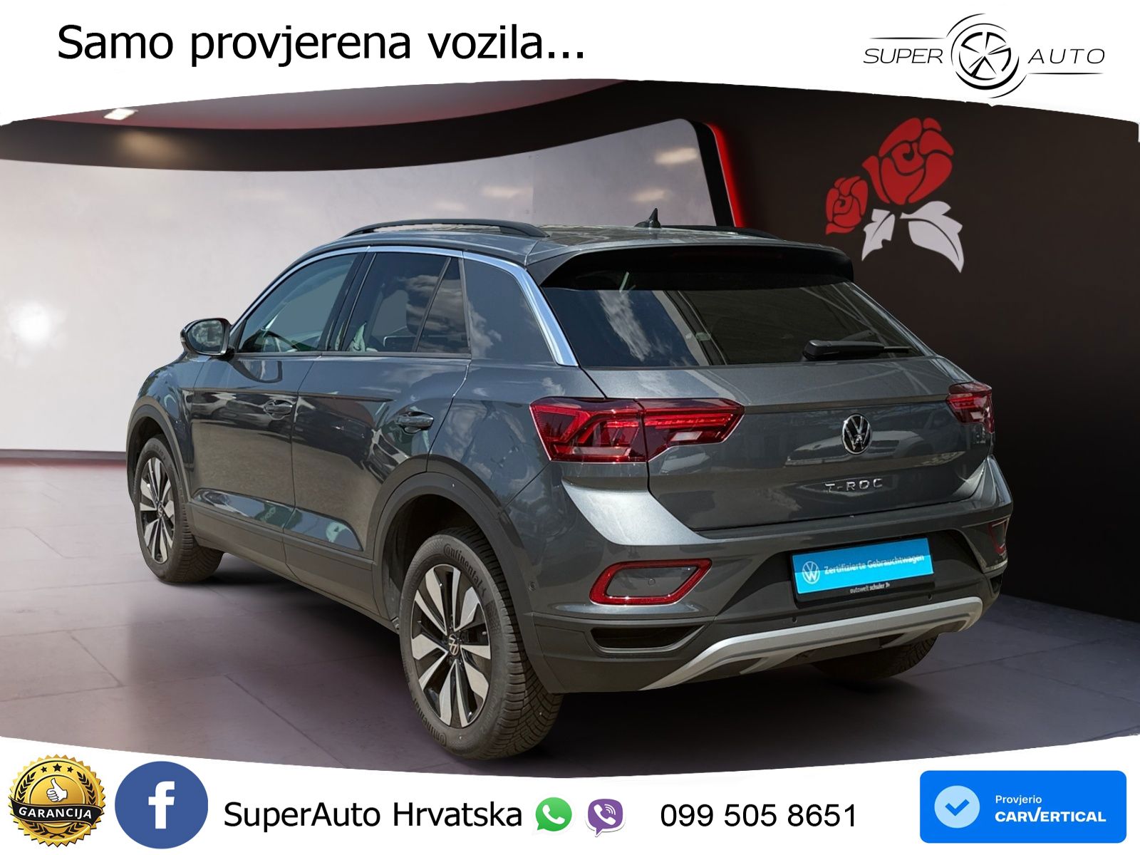 Volkswagen T-Roc I 1.5 TSI (150 KS) DSG LED+GR SJED+ACC