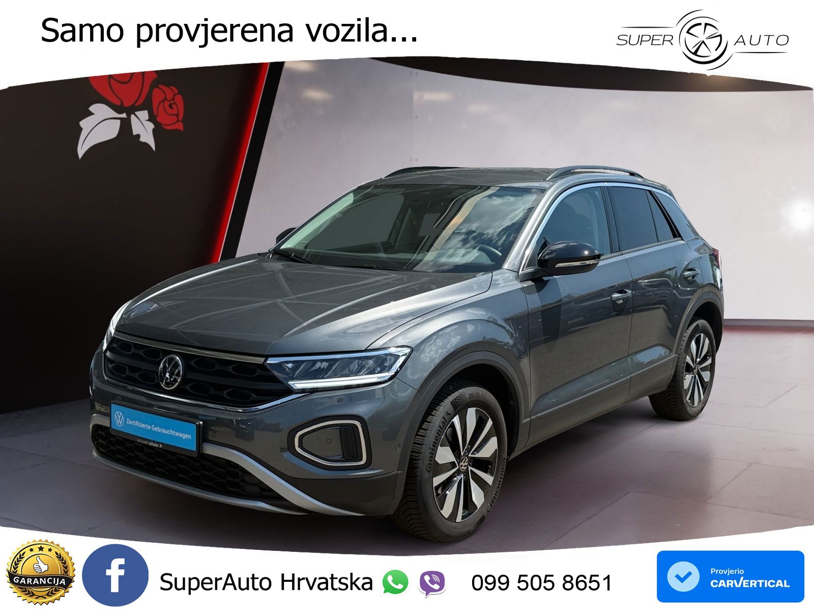 Volkswagen T-Roc I 1.5 TSI (150 KS) DSG LED+GR SJED+ACC