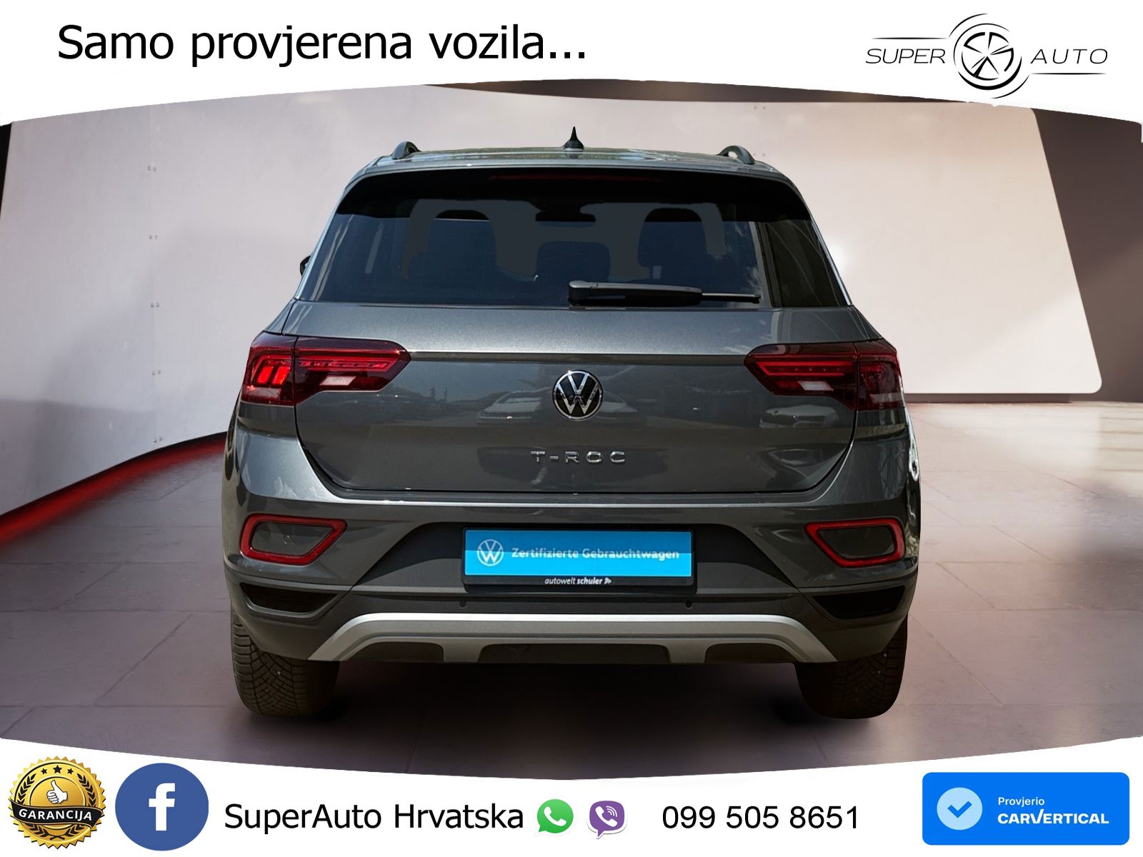 Volkswagen T-Roc I 1.5 TSI (150 KS) DSG LED+GR SJED+ACC