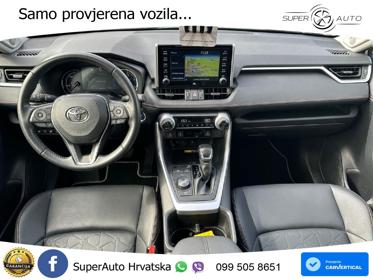 Toyota RAV4 2.5 (222 KS) Hybrid E-Four e-CVT LED+GR SJED+ACC