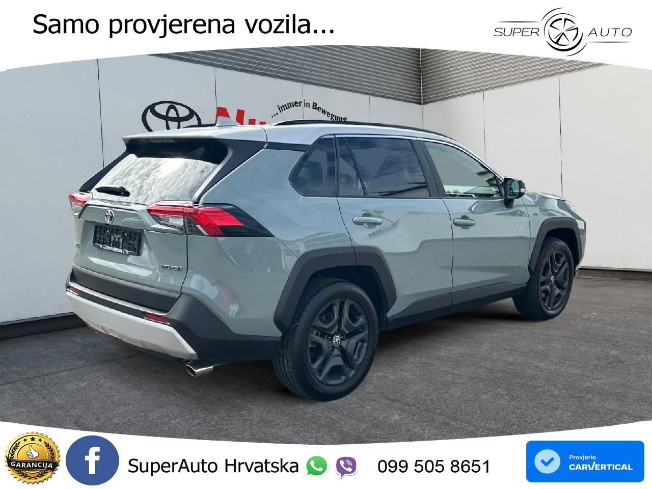 Toyota RAV4 2.5 (222 KS) Hybrid E-Four e-CVT LED+GR SJED+ACC