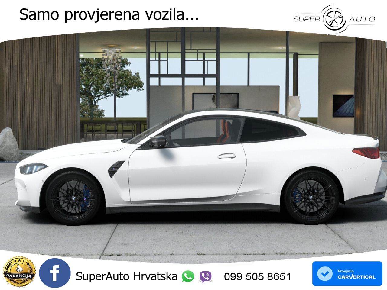 BMW M4 Competition 3.0 (530 KS) xDrive Steptronic LED+GR SJED+ACC