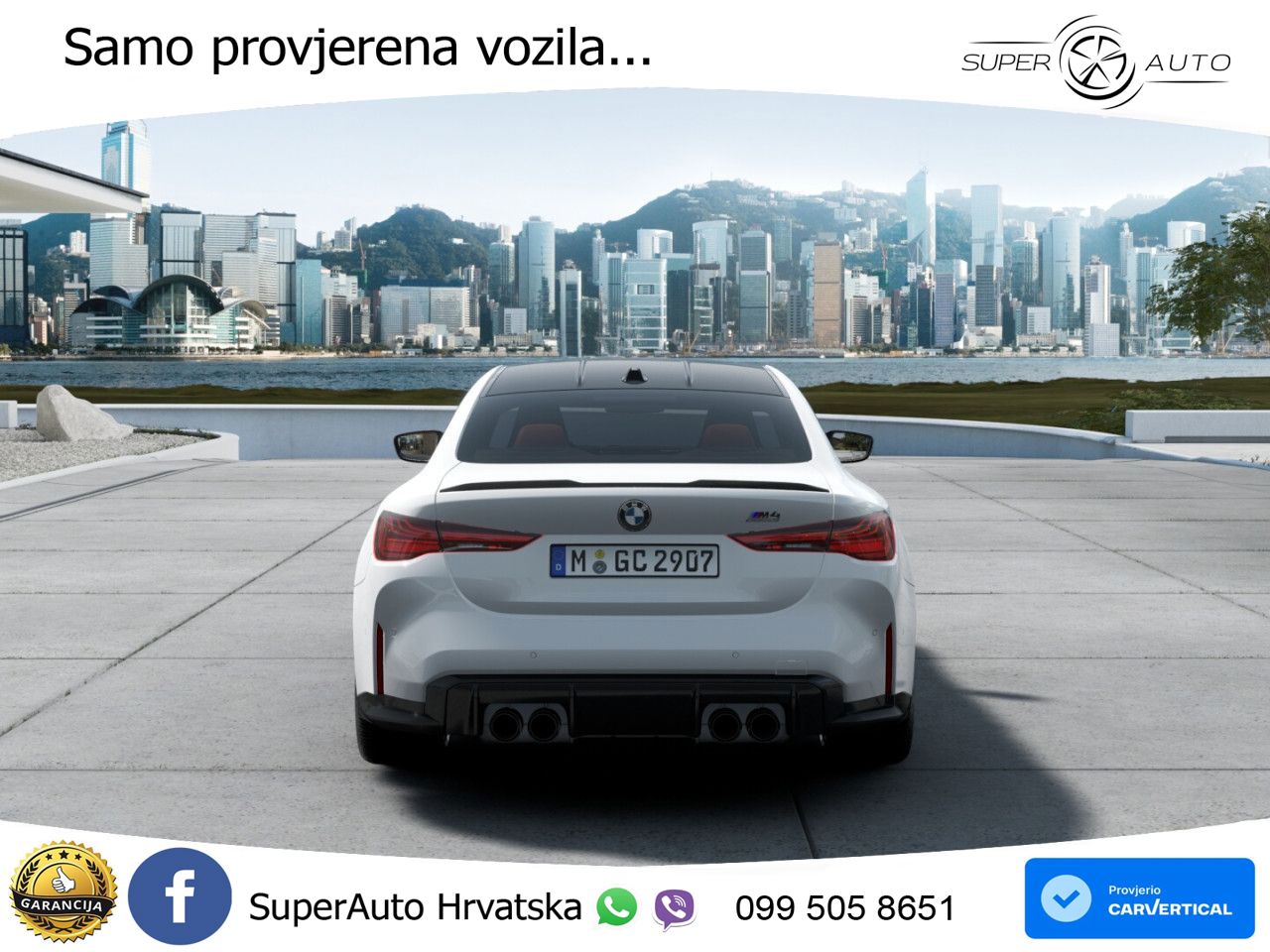 BMW M4 Competition 3.0 (530 KS) xDrive Steptronic LED+GR SJED+ACC