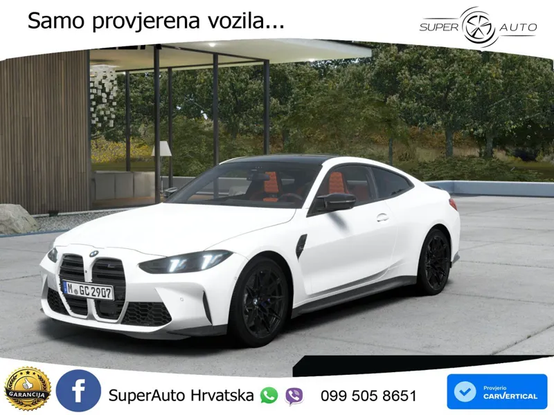 BMW M4 Competition 3.0 (530 KS) xDrive Steptronic LED+GR SJED+ACC
