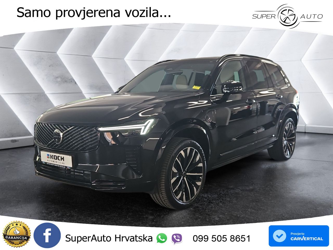 Volvo XC90 2.0 T8 AWD Automatic ACC+HEAD+4xGR SJED+360+PANO