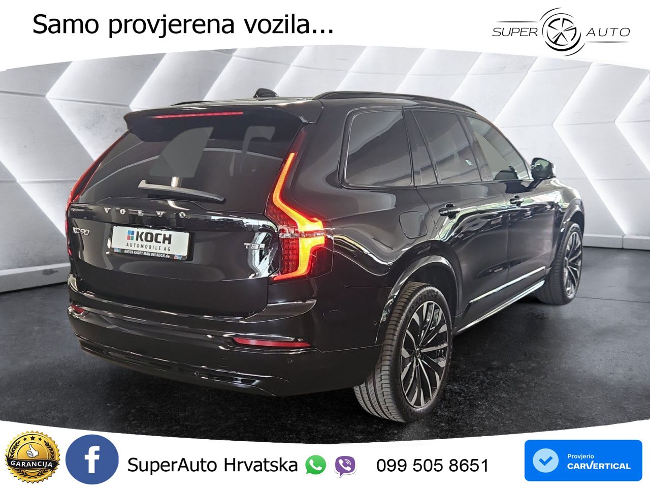 Volvo XC90 2.0 T8 AWD Automatic ACC+HEAD+4xGR SJED+360+PANO