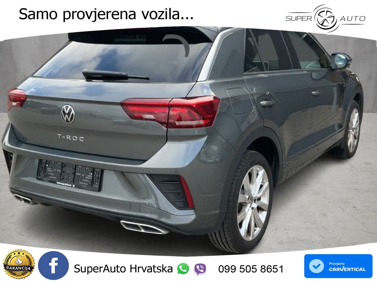 Volkswagen T-Roc I 1.5 TSI (150 KS) DSG LED+GR SJED+ACC