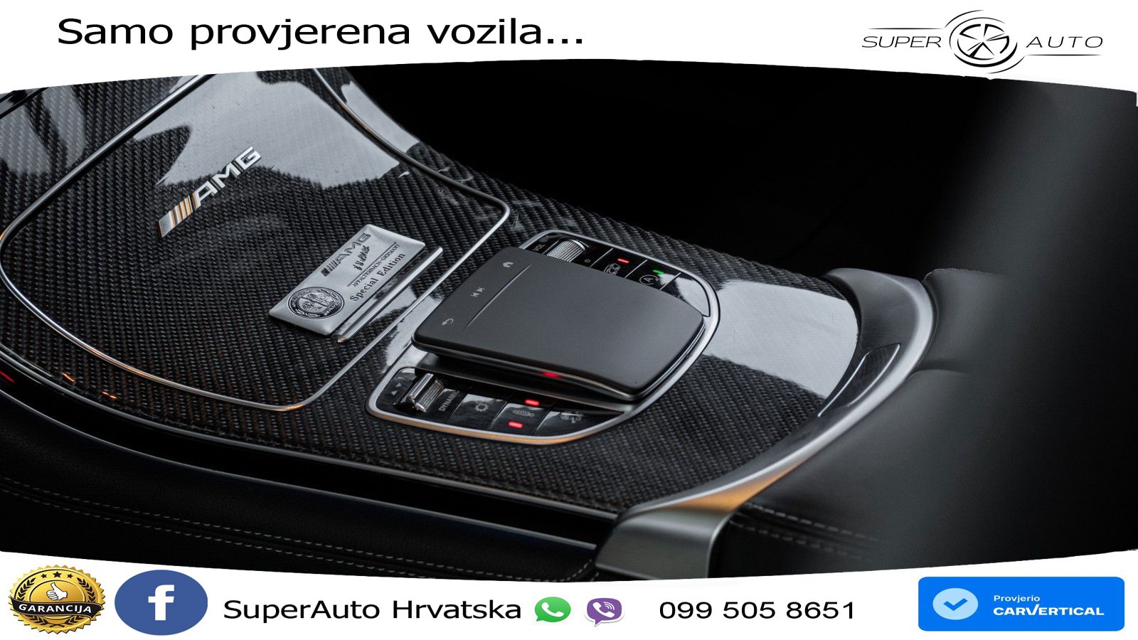 Mercedes AMG GLC 63 S V8 (510 KS) 4MATIC+ MCT ZRAČNI+ACC+GR SJED+360