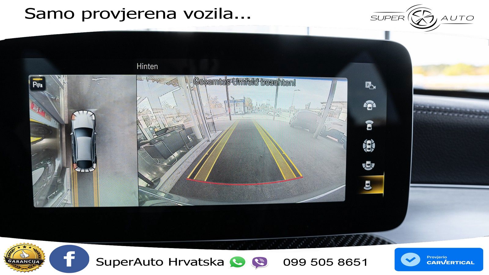 Mercedes AMG GLC 63 S V8 (510 KS) 4MATIC+ MCT ZRAČNI+ACC+GR SJED+360