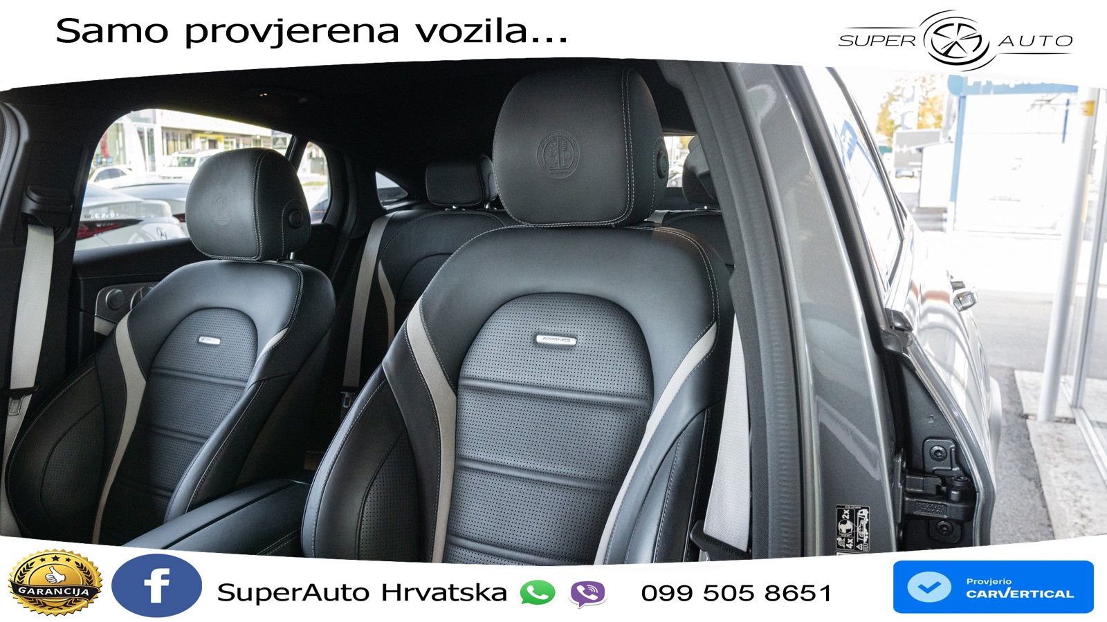 Mercedes AMG GLC 63 S V8 (510 KS) 4MATIC+ MCT ZRAČNI+ACC+GR SJED+360