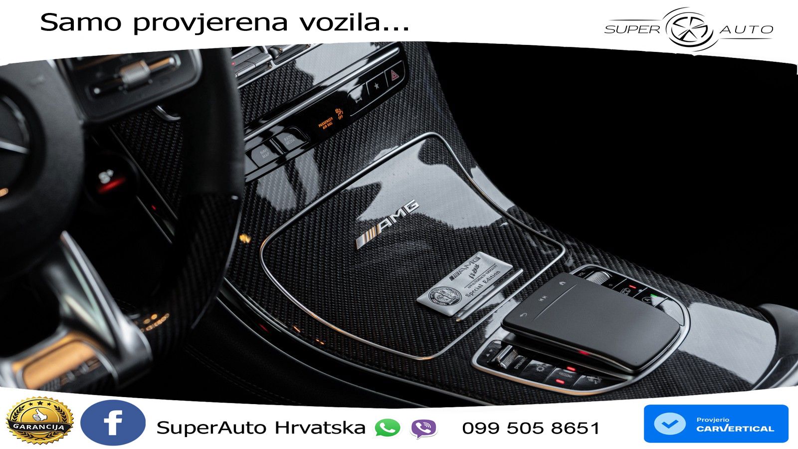 Mercedes AMG GLC 63 S V8 (510 KS) 4MATIC+ MCT ZRAČNI+ACC+GR SJED+360