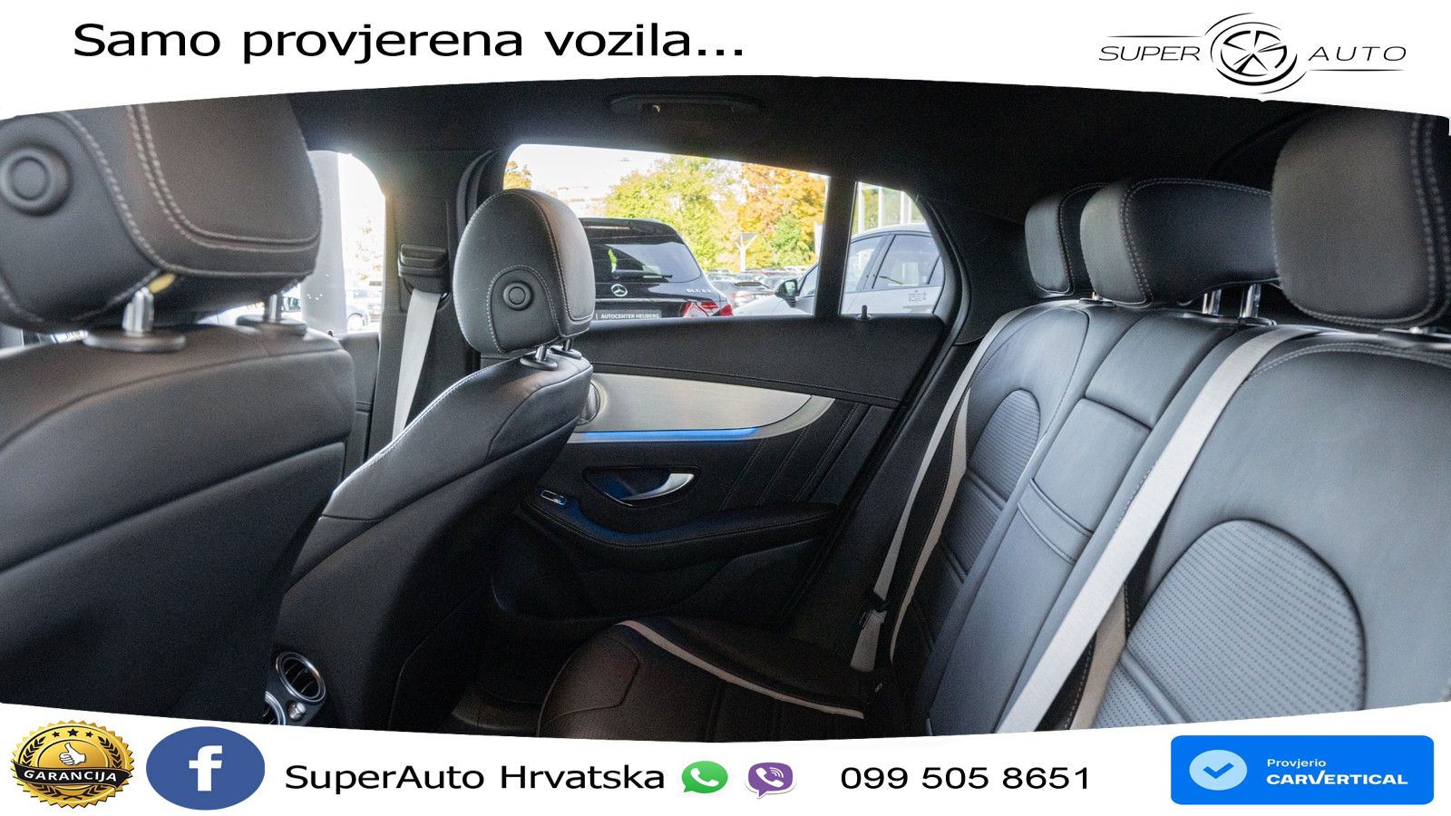 Mercedes AMG GLC 63 S V8 (510 KS) 4MATIC+ MCT ZRAČNI+ACC+GR SJED+360