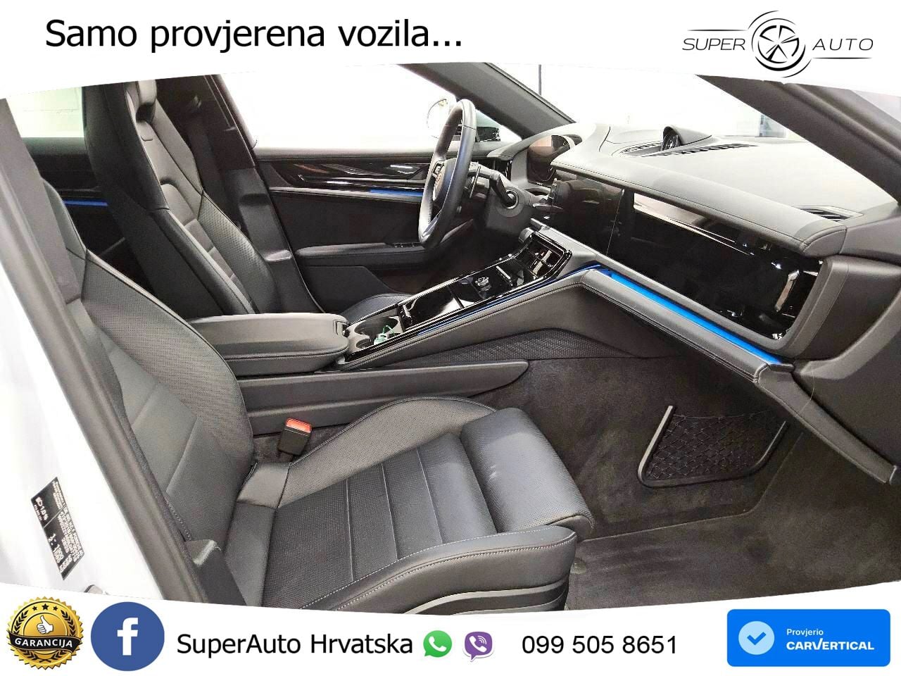 Porsche Panamera 4 2.9 V6 (470 KS) E-Hybrid PDK ZRAČNI+ACC+4xGR SJED+360