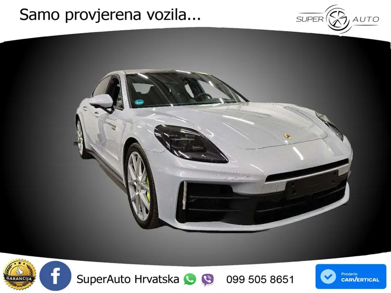 Porsche Panamera 4 2.9 V6 (470 KS) E-Hybrid PDK ZRAČNI+ACC+4xGR SJED+360