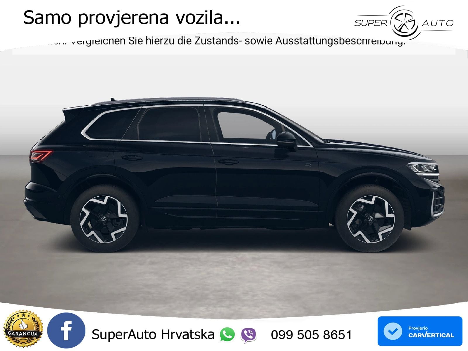 Volkswagen Touareg 3.0 V6 TDI (231 KS) 4MOTION Tiptronic R-Line ZRAČNI+ACC+4xGR SJED+KAM