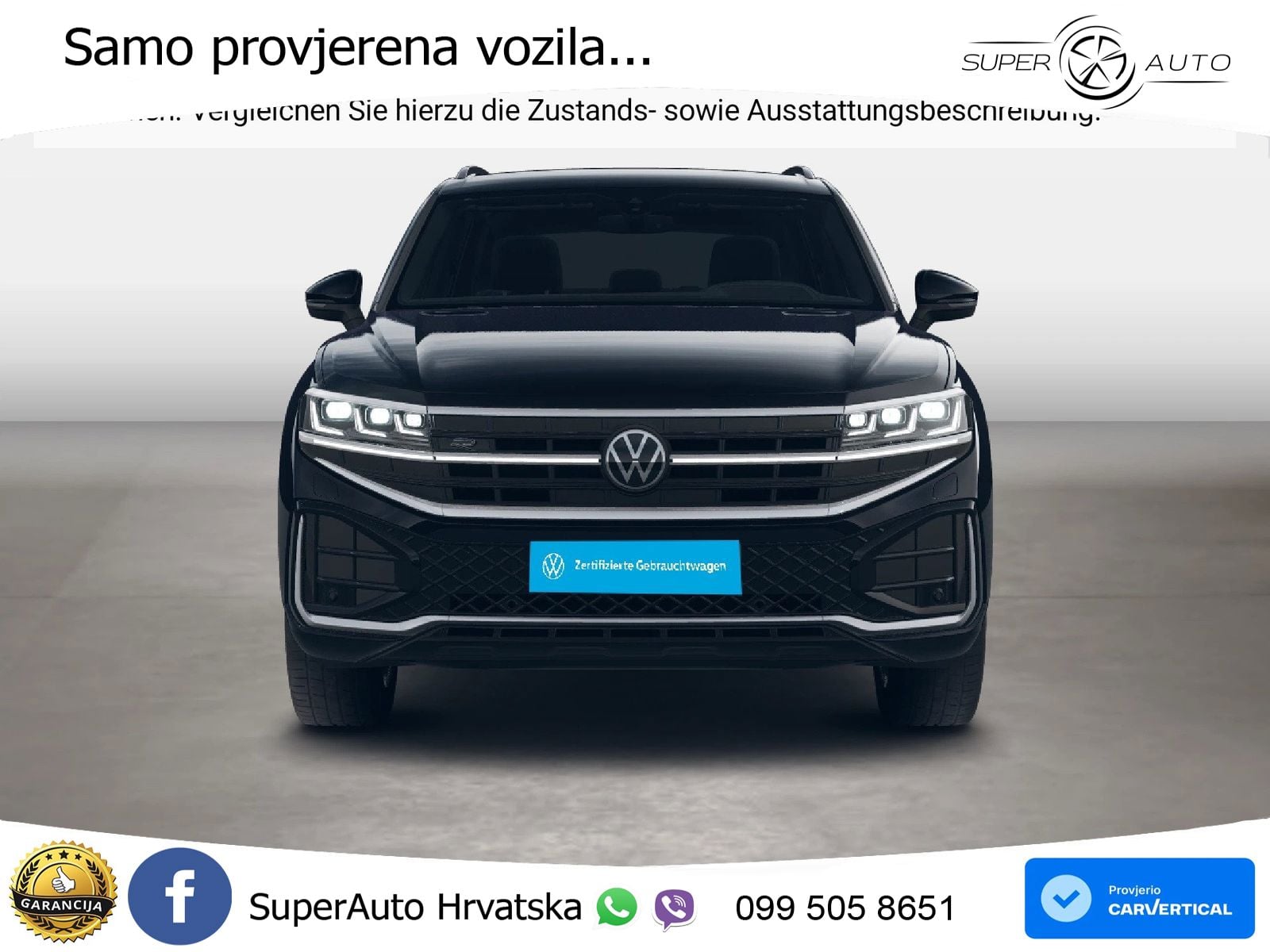 Volkswagen Touareg 3.0 V6 TDI (231 KS) 4MOTION Tiptronic R-Line ZRAČNI+ACC+4xGR SJED+KAM