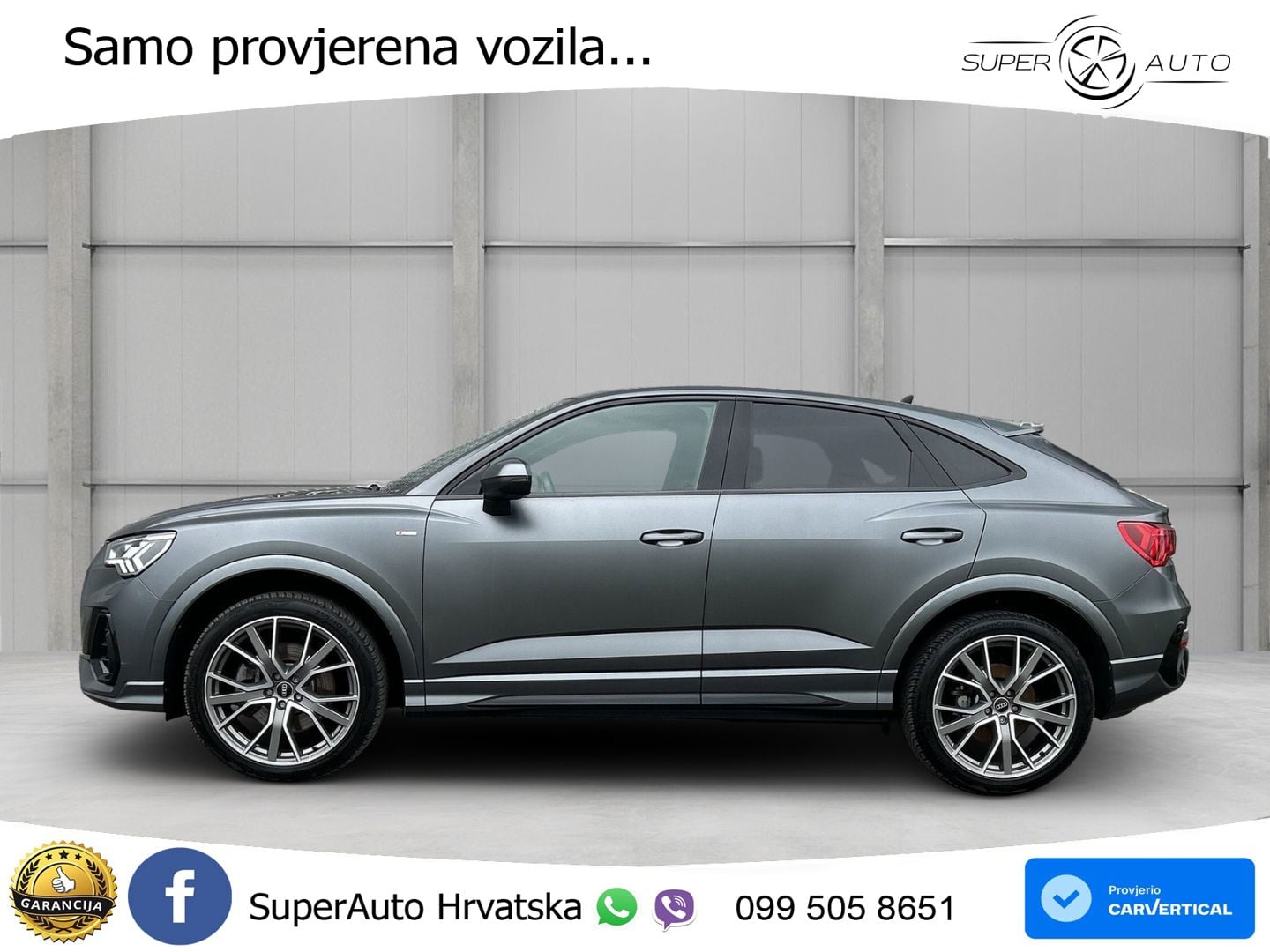 Audi Q3 Sportback 40 TDI (200 KS) quattro S tronic MATRIX+GR SJED+KAM
