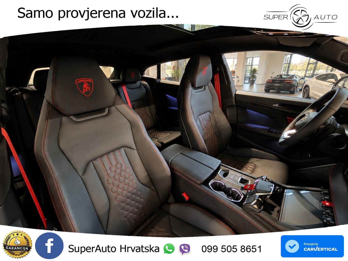 Lamborghini Urus SE 4.0 V8 (800 KS) 4WD Automatic LED+GR SJED+ACC