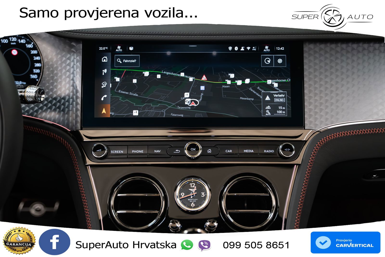Bentley Continental GTC IV 4.0 V8 TFSi (782 KS) AWD DCT LED+GR SJED+ACC