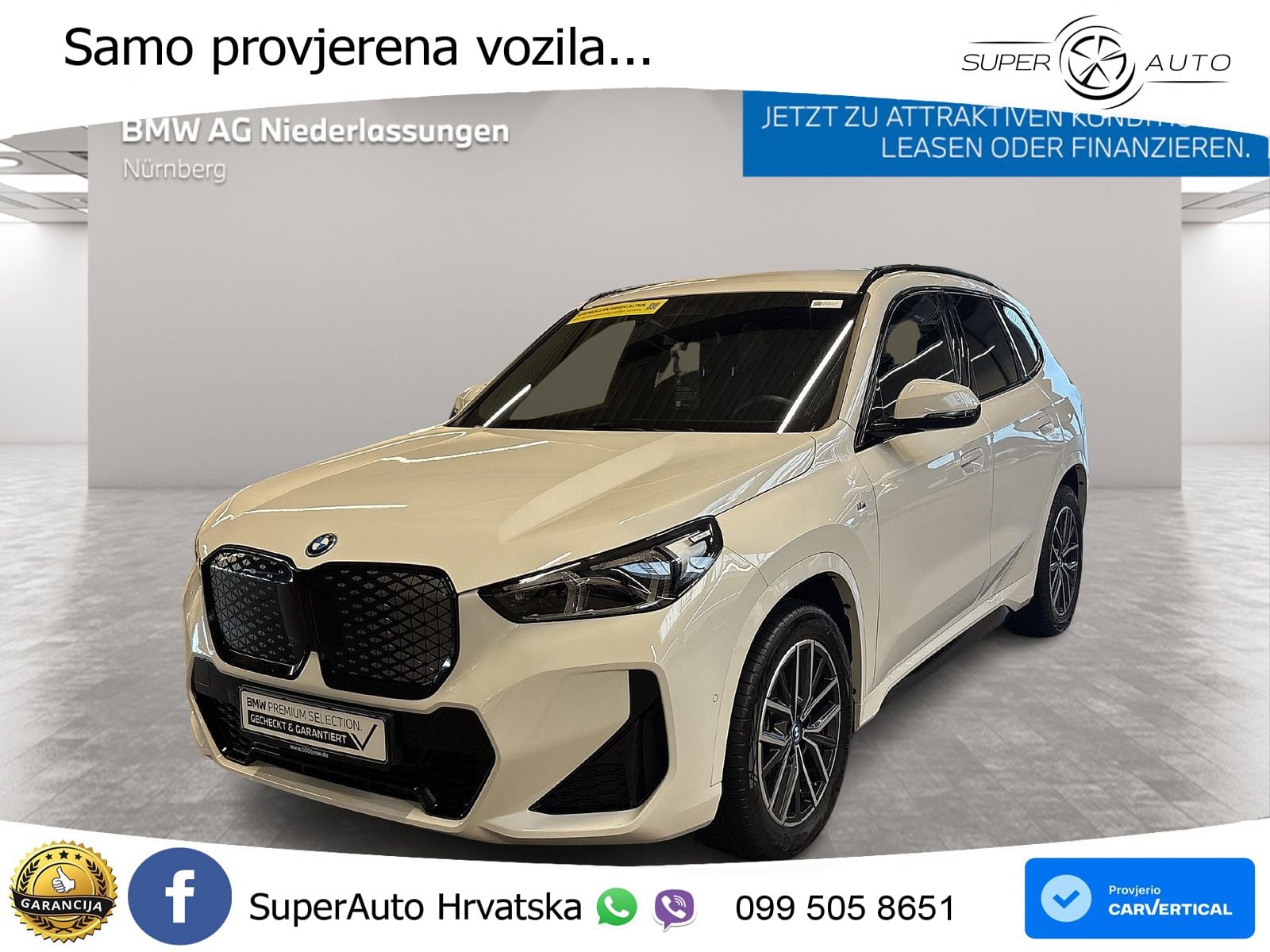 BMW iX1 66.5 kWh (204 KS) eDrive20