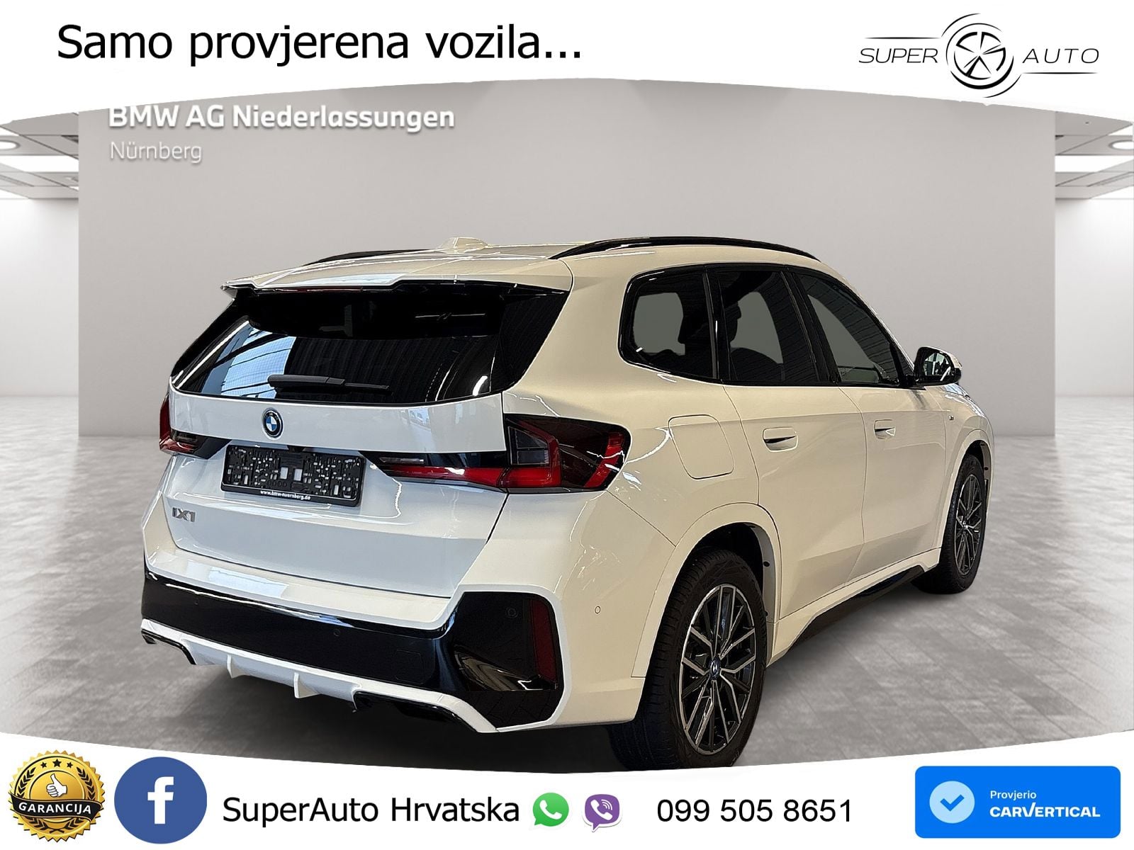 BMW iX1 66.5 kWh (204 KS) eDrive20