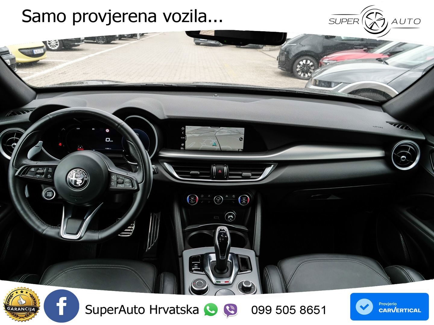Alfa Romeo Stelvio 2.0 Turbo (280 KS) Q4 Automatic LED+GR SJED+ACC
