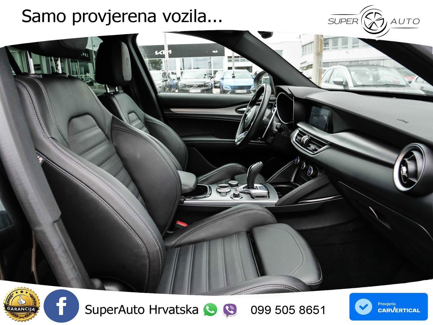 Alfa Romeo Stelvio 2.0 Turbo (280 KS) Q4 Automatic LED+GR SJED+ACC