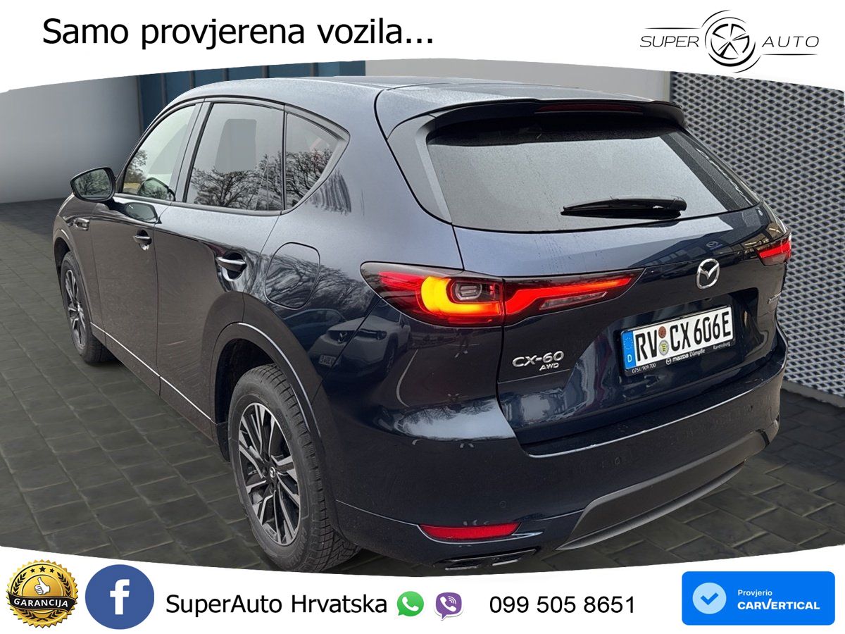 Mazda CX-60 2.5 e-Skyactiv (328 KS) AWD Automatic MATRIX+GR SJED+KAM
