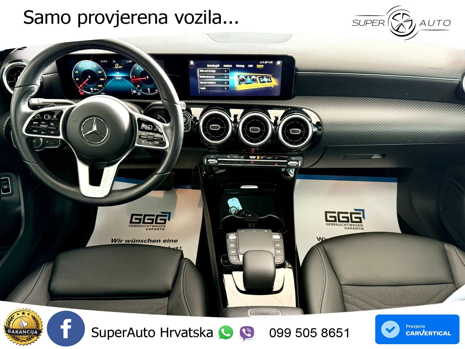 Mercedes-Benz A 200d 8G-DCT LED+GR SJED+ACC