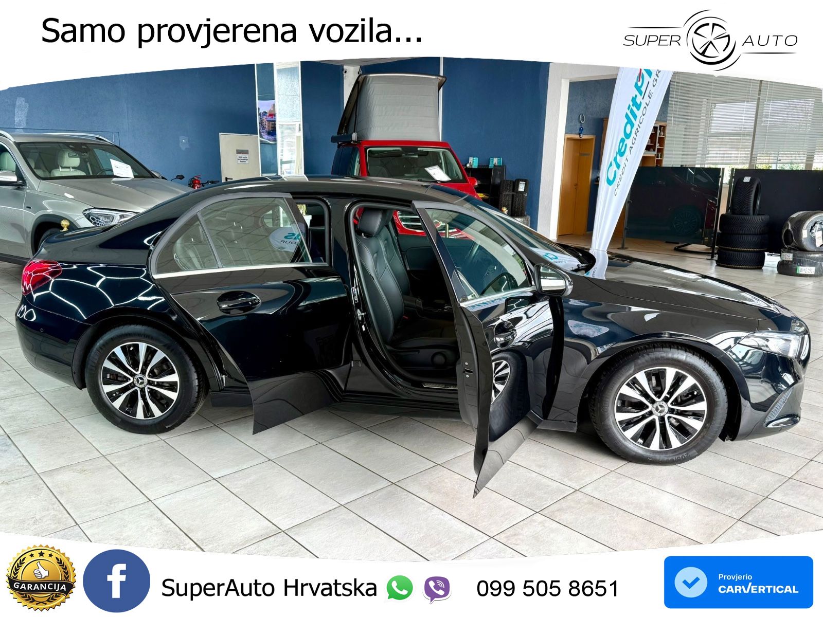Mercedes-Benz A 200d 8G-DCT LED+GR SJED+ACC