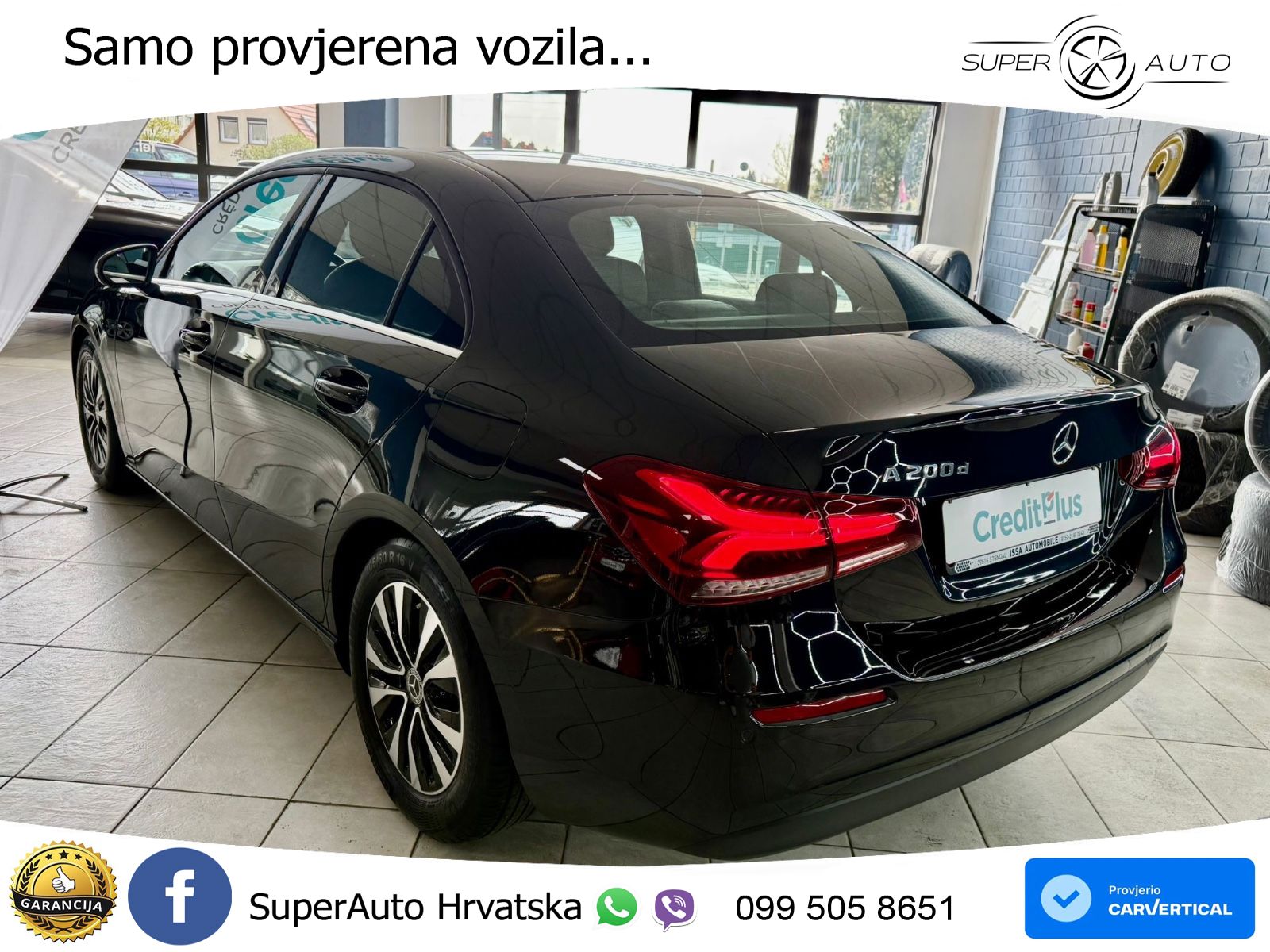 Mercedes-Benz A 200d 8G-DCT LED+GR SJED+ACC