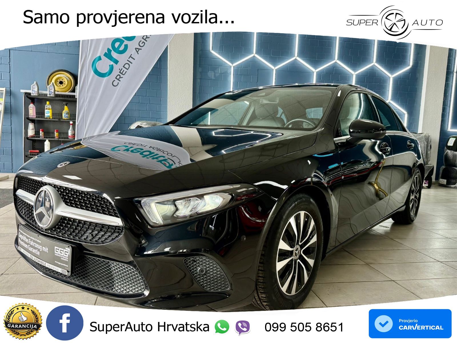 Mercedes-Benz A 200d 8G-DCT LED+GR SJED+ACC