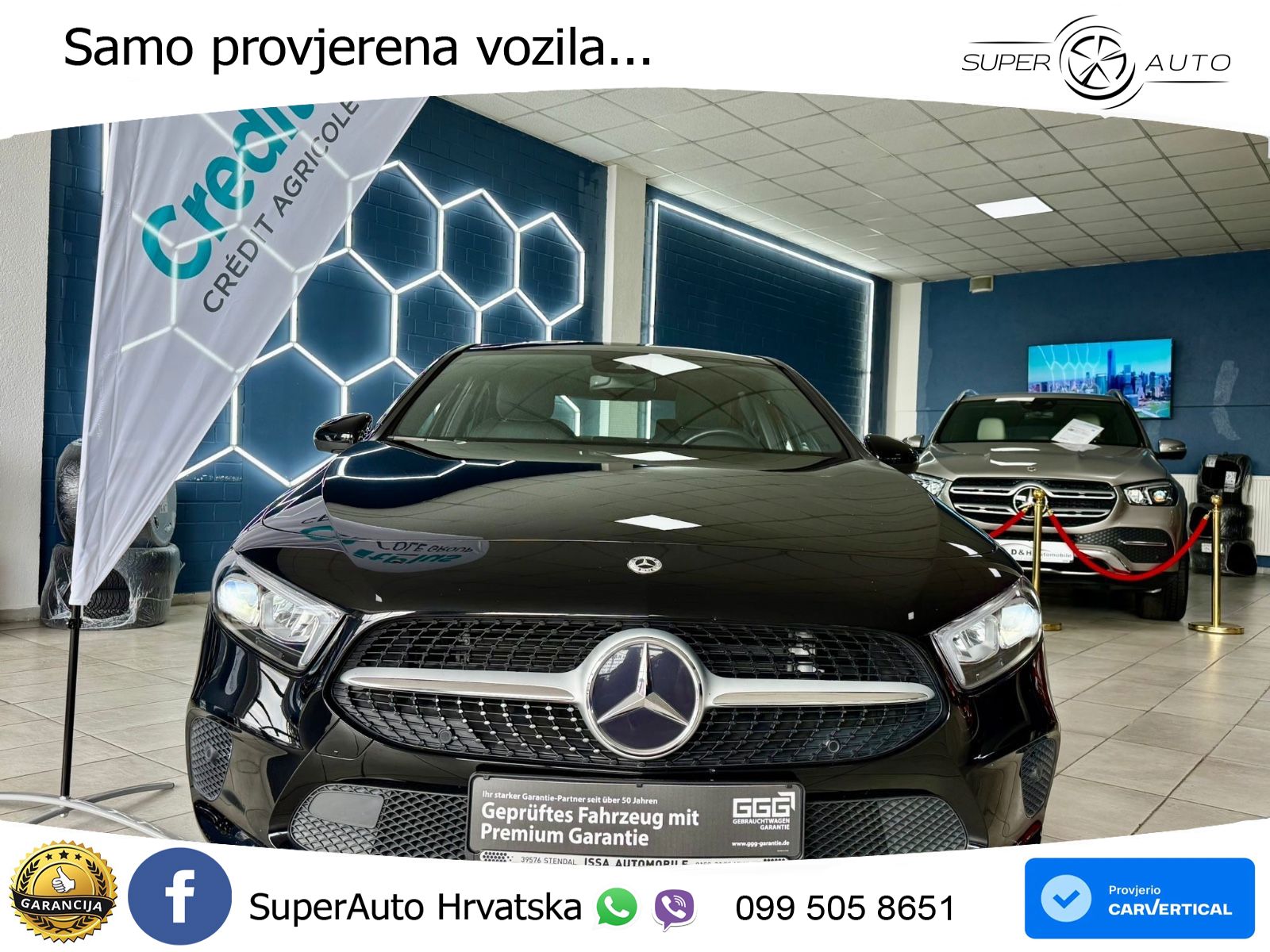 Mercedes-Benz A 200d 8G-DCT LED+GR SJED+ACC