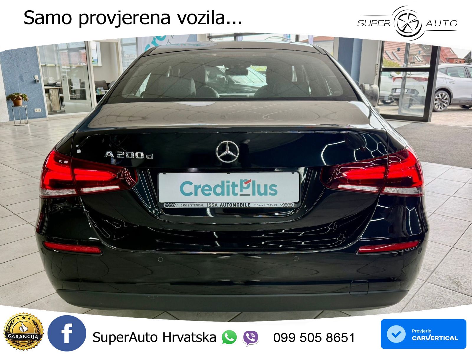 Mercedes-Benz A 200d 8G-DCT LED+GR SJED+ACC
