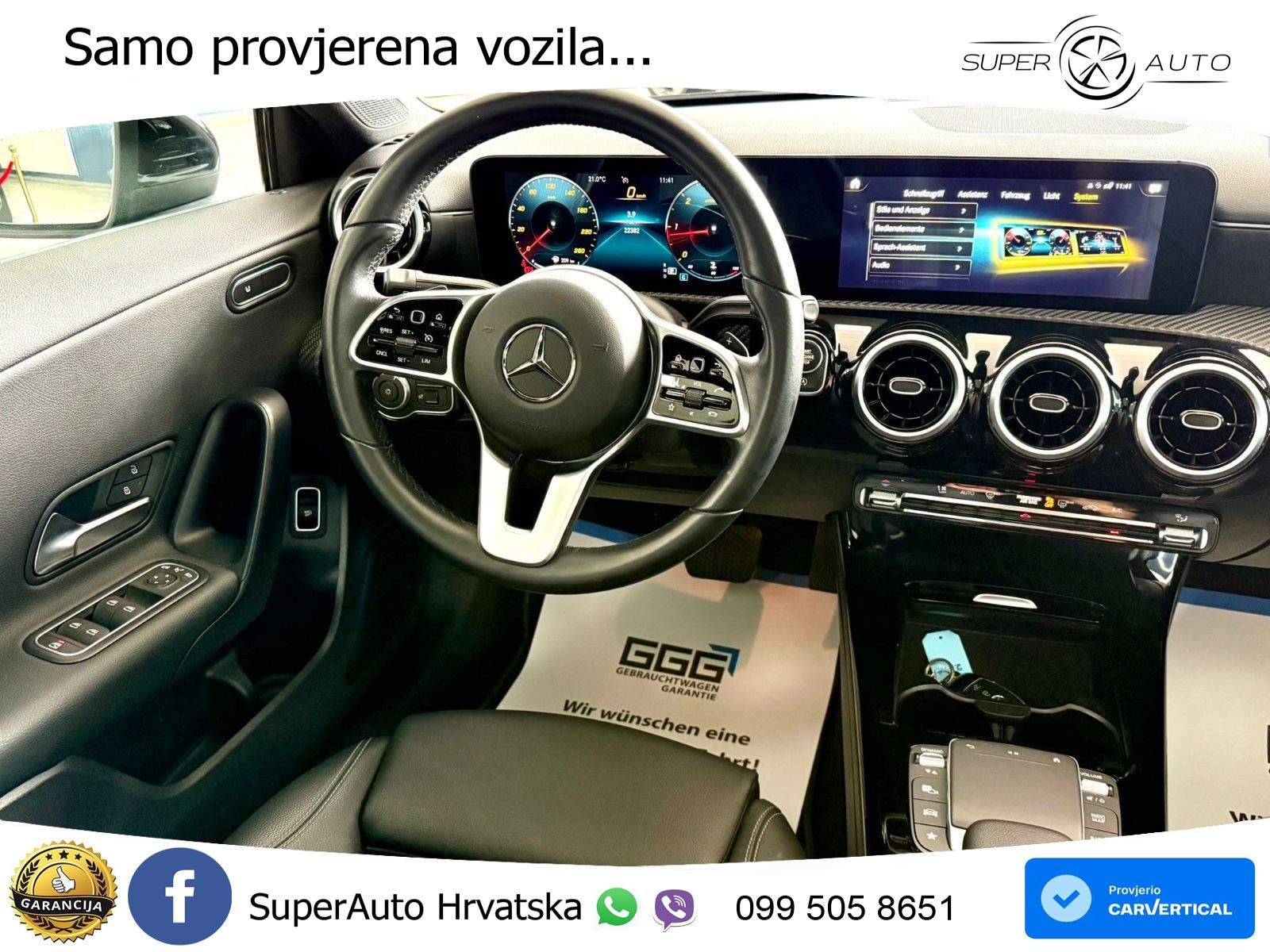 Mercedes-Benz A 200d 8G-DCT LED+GR SJED+ACC