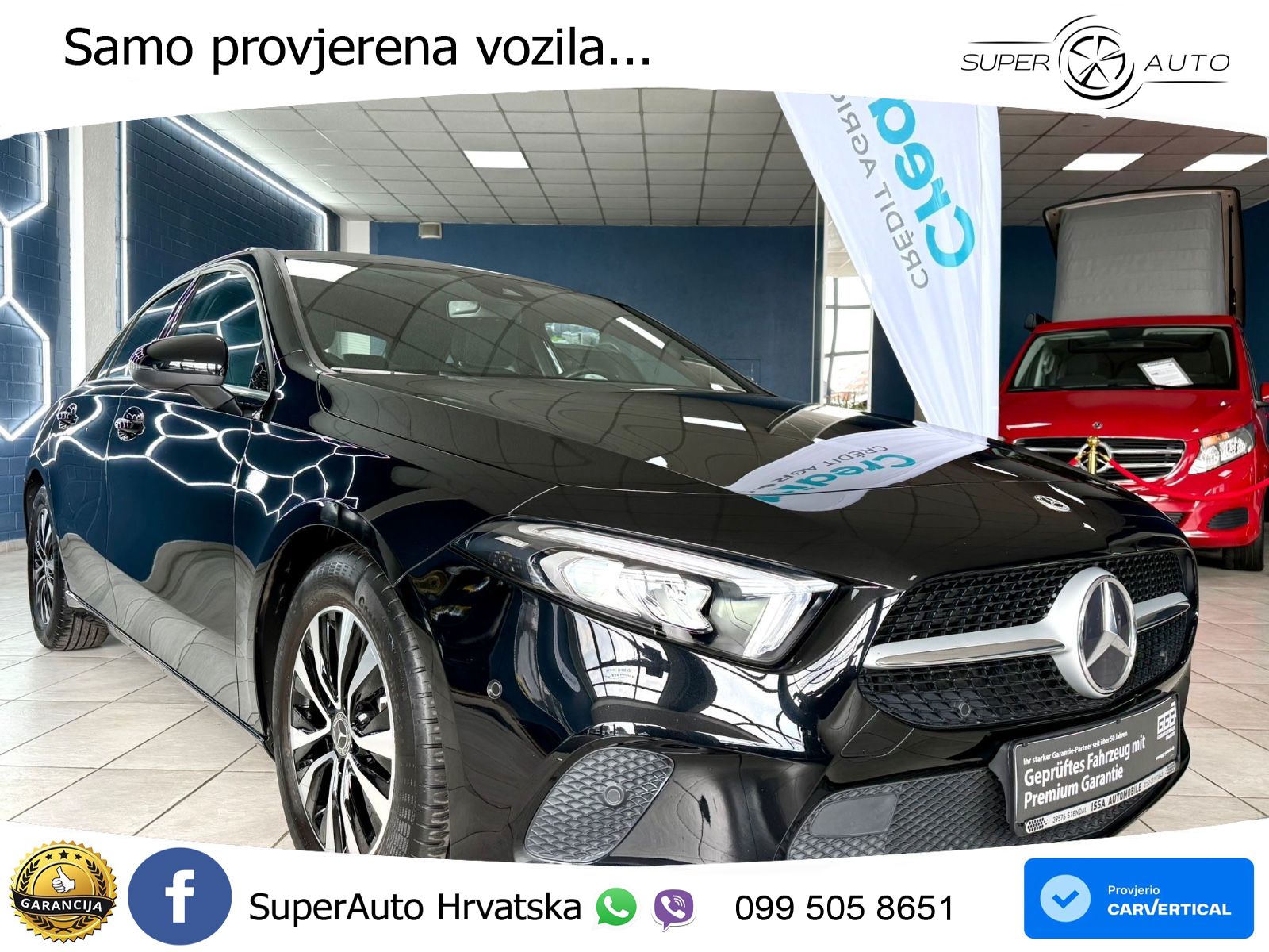 Mercedes-Benz A 200d 8G-DCT LED+GR SJED+ACC
