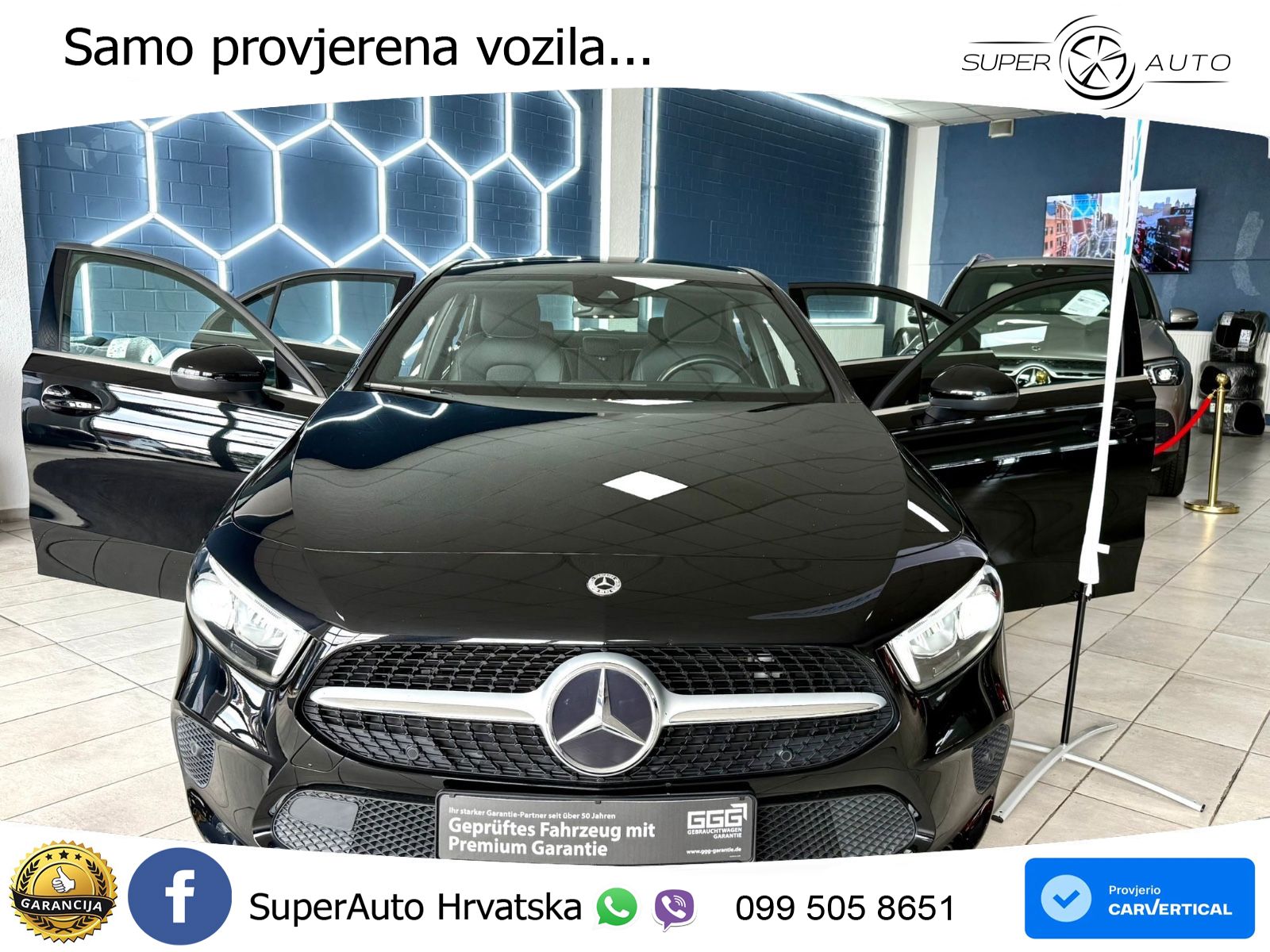 Mercedes-Benz A 200d 8G-DCT LED+GR SJED+ACC