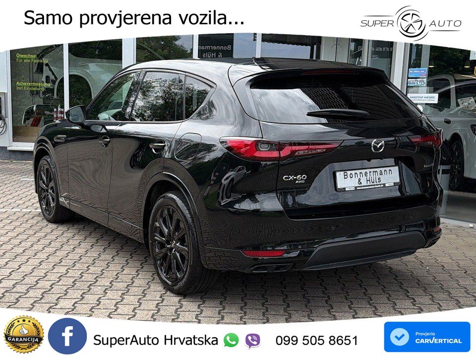 Mazda CX-60 2.5 e-Skyactiv (328 KS) AWD Automatic LED+GR SJED+ACC
