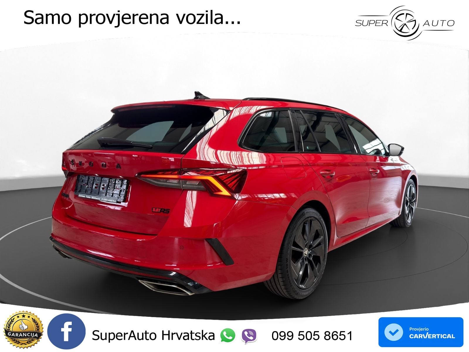 Škoda Octavia Combi RS 2.0 TDI (200 KS) 4x4 DSG
