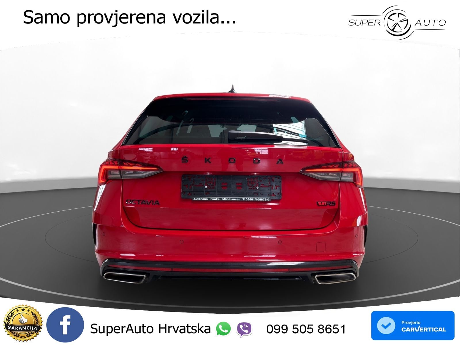 Škoda Octavia Combi RS 2.0 TDI (200 KS) 4x4 DSG